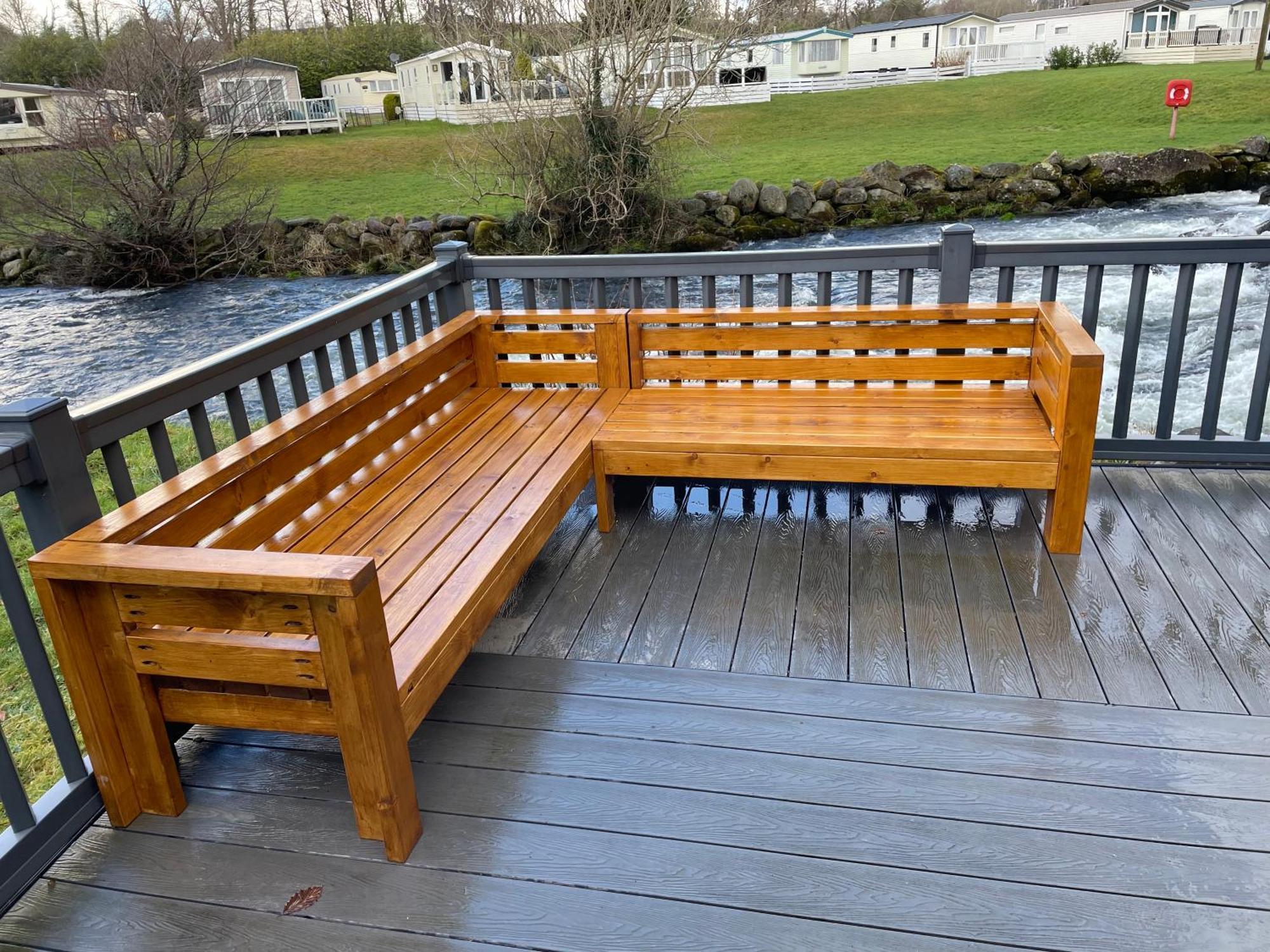 Stunning 3 Bed Riverside Cabin In Snowdonia Caeathro Exterior foto
